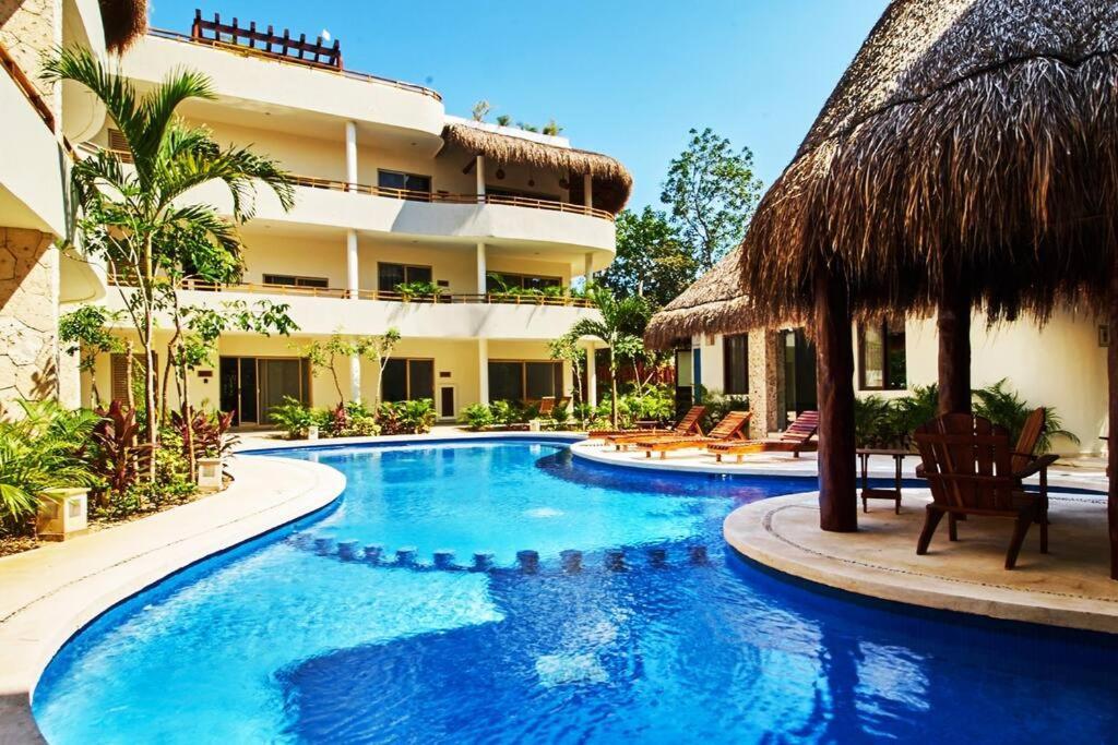 Puerta Zama - Luxury Apartments Тулум Екстериор снимка